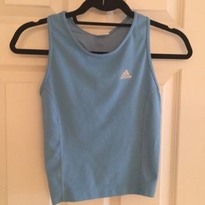 Adidas workout crop top